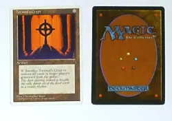 Magic the Gathering * MTG * 1 X Tormod's Crypt * Chronicles * LP - Image 1