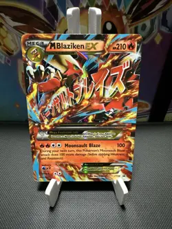 Pokemon TCG. Mega Blaziken Ex XY86 Black Star Promo XY Holo Promo (LP) 🔥 - Image 1