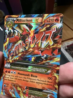 Pokemon TCG. Mega Blaziken Ex XY86 Black Star Promo XY Holo Promo (LP) 🔥 - Image 2