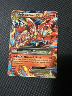 Pokemon TCG. Mega Blaziken Ex XY86 Black Star Promo XY Holo Promo (LP) 🔥 - Image 4