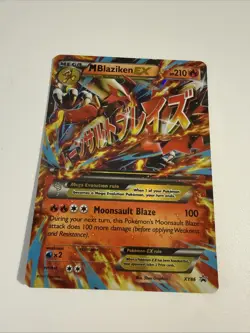 Pokemon TCG. Mega Blaziken Ex XY86 Black Star Promo XY Holo Promo (LP) 🔥 - Image 1