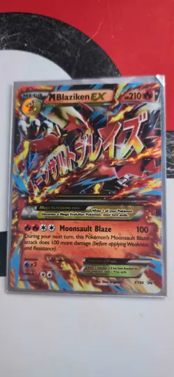 Pokemon TCG Blaziken EX Mega Blaziken EX Black Star Promos XY54XY86 - Image 1