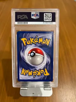 Pokemon Game PSA 9 MINT Base set Shadowless Bulbasaur Card 1999 #44 - Image 2