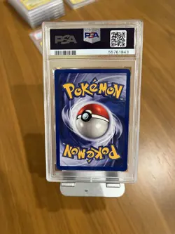 Pokemon Game PSA 9 MINT Base set Shadowless Bulbasaur Card 1999 #44 - Image 3
