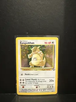 Pokemon TCG Kangaskhan Jungle 5/64 Holo Unlimited Holo Rare - Image 1