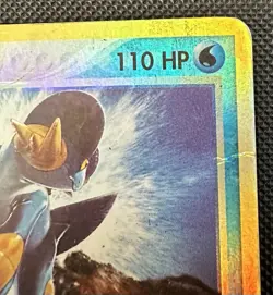 Pokemon Swampert 13/109 Holo DAMAGED HP EX Ruby & Sapphire TCG Vintage Card - Image 5