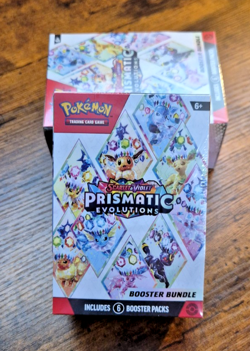 LOT of TWO Pokemon Prismatic Evolutions Booster Bundle Clean Boxes Sealed 171398 - Image 1