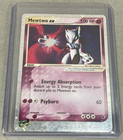 Pokemon Mewtwo EX Holo 101/109; Ruby & Sapphire 2003; LP/MP - Image 1