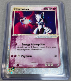 Pokemon Mewtwo EX Holo 101/109; Ruby & Sapphire 2003; LP/MP - Image 2