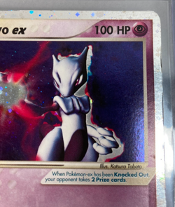 Pokemon Mewtwo EX Holo 101/109; Ruby & Sapphire 2003; LP/MP - Image 4