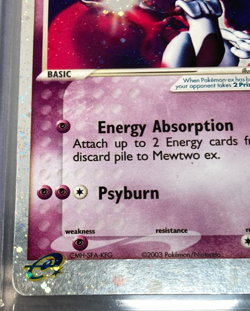Pokemon Mewtwo EX Holo 101/109; Ruby & Sapphire 2003; LP/MP - Image 5