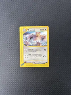 Pokemon Card Skyridge Ursaring 110/144 E Series Pokemon TCG - Image 3