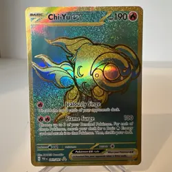 Pokemon TCG Chi-Yu EX 241/091 Sv: Paldean Fates Hyper Rare Holo - Image 1