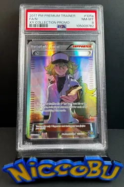 Pokemon N Trainer105a/124 PSA 8 2017 XY Collection Promo - Quick Ship - Image 1