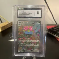 Pokemon TCG Venusaur ex 198/165 (2023) Scarlet & Violet 151 SIR CGC 9 - Image 1