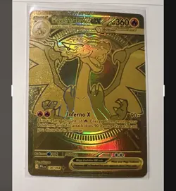 Pokemon TCG Mega Charizard x Ex 130/094 Ultra Rare Phantasmal Flames NM/M Eng - Image 1