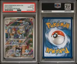 Machoke Scarlet & Violet 151 IR 177/165 Holo Pokemon TCG PSA 10 - Image 3