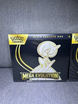 Pokemon TCG: Mega Evolutions Lucario & Gardevoir ETB Factory Sealed In Hand - Image 2