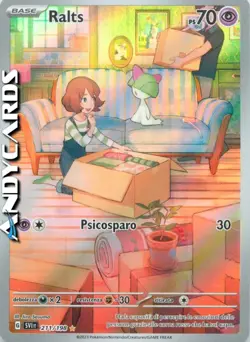 RALTS 211/198• Rara Gallery • Scarlatto e Violetto SV POKEMON - Image 1
