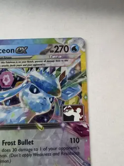 Play! Pokemon Prize Pack Series 7 Prismatic Evolutions 026/131 Glaceon ex New - Image 3