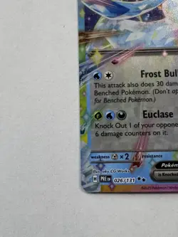 Play! Pokemon Prize Pack Series 7 Prismatic Evolutions 026/131 Glaceon ex New - Image 4