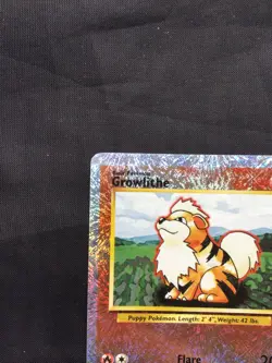 Pokemon Cards: Legendary Collection Reverse Holo: Growlithe 45/110 - Image 3