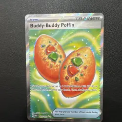 Buddy-Buddy Poffin ME01: Mega Evolution Pokemon 167/132 Ultra Rare NM+ - Image 1
