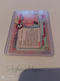 Pokemon #35 Clefairy Topps TV Animation Series Red Logo Mint Pack Fresh - Image 2