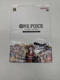 SEALED ONE PIECE Card Game Premium Card Collection 25th Edition English 10 Cards - Image 1