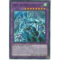 Aiwass, the Magistus Spell Spirit Yu-Gi-Oh! GEIM-EN005 1st Super Rare - Image 1