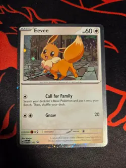 Eevee - 200 (Cosmos Holo) SVP200 Sv: Scarlet & Violet Promo Cards Holo - Image 1