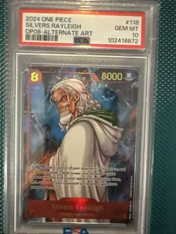 Silvers Rayleigh (Parallel) OP08-118 Two Legends Foil - Image 1