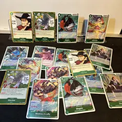 One Piece OP14 Lot Of 102, Rares & Leaders - Image 4