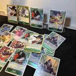 One Piece OP14 Lot Of 102, Rares & Leaders - Image 5