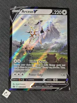 Arceus V SWSH204 - Sword & Shield Promo Holo Pokemon TCG NM - Image 1