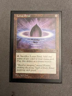 MTG Lotus Petal Tempest Regular Common - Image 1