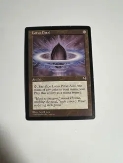 Lotus Petal Tempest Regular Magic The Gathering Mtg Lightly Played - Image 1