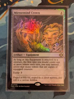 MTG Mirrormind Crown FOIL - NM - Lorwyn Eclipsed - Image 1