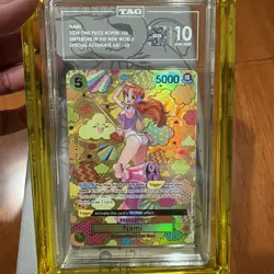 GEM MINT 10 NAMI SP OP08-106 ONE PIECE EMPERORS IN THE NEW WORLD! - Image 2