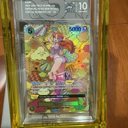 GEM MINT 10 NAMI SP OP08-106 ONE PIECE EMPERORS IN THE NEW WORLD! - Image 3