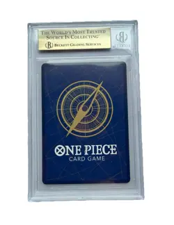One Piece CCG Nami OP08-106 SP BGS 9.5 Emperors In New World Japanese - Image 2