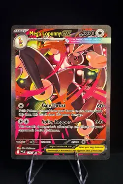 2025 Pokemon Phantasmal Flames Mega Lopunny ex SIR 128/94 - Image 1
