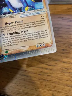LP! Swampert EX (95/95) Team Magma vs Team Aqua Holo Ultra Rare Pokemon Card! - Image 3