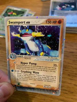LP! Swampert EX (95/95) Team Magma vs Team Aqua Holo Ultra Rare Pokemon Card! - Image 5