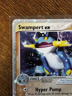 Pokemon Swampert EX TCG Team Magma vs Team Aqua No.95 Holo Card - Image 2