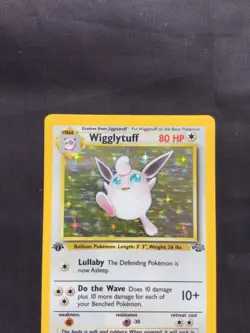 Pokemon Cards: Jungle 1st Edition Rare Holo: Wigglytuff 16/64 - Image 2