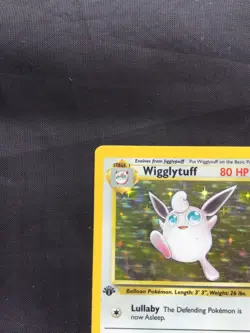 Pokemon Cards: Jungle 1st Edition Rare Holo: Wigglytuff 16/64 - Image 3