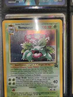 WOTC Pokemon Venusaur Black Star Promo #13 LP - Image 2