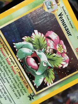 WOTC Pokemon Venusaur Black Star Promo #13 LP - Image 5
