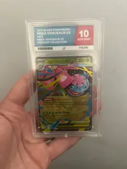 Pokemon TCG - Mega Venusaur EX - Black Star Promo 13 MEP ace 10 - Image 1